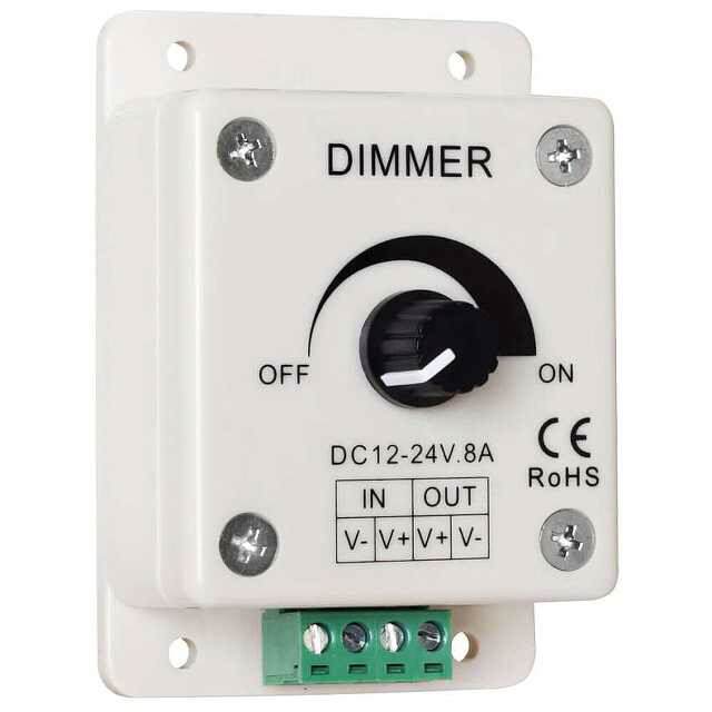 Dimmer für LED-Streifen 12V, 24V