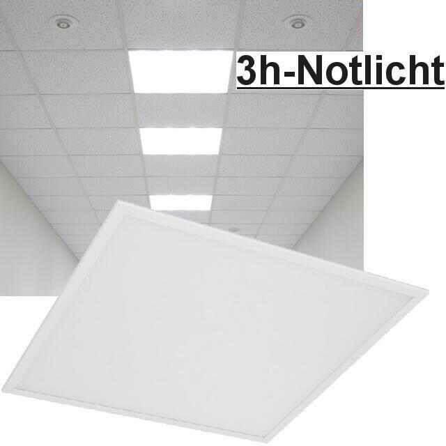 LED-Panel 62x62cm mit 3h Notlicht