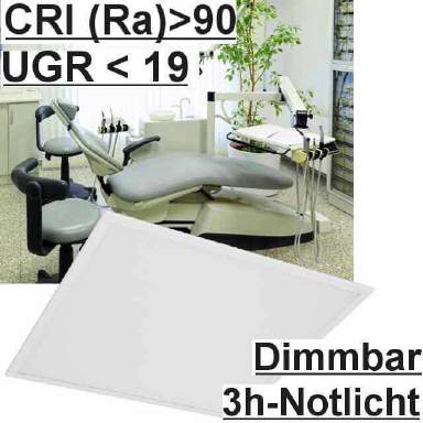 Led Panel Dimmbar+Notlicht UGR<19 5700K CRI>90