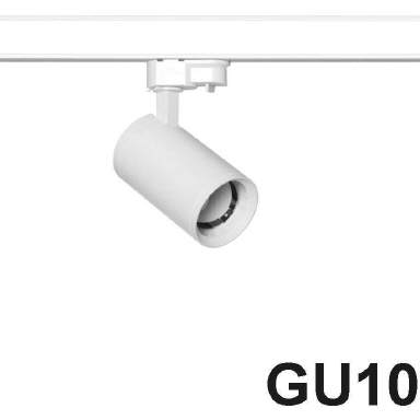 Strahler für 3-Phasen Schienensystem GU10 weiß