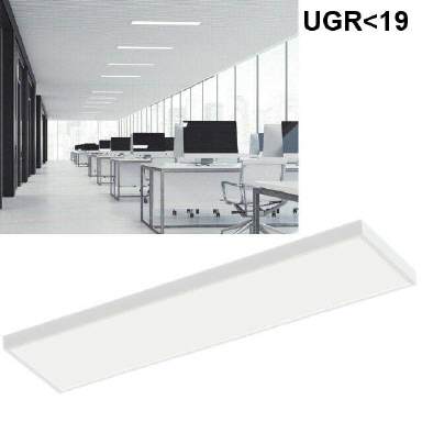 Einbaurahmen für LED-Panels 1550 x 308mm
