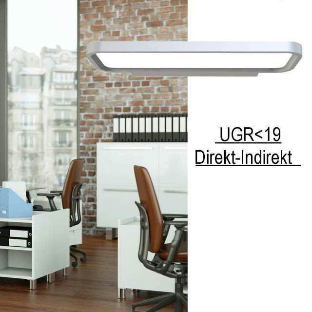 Büro Wandleuchte LED direkt/indirekt UGR<19 DALI